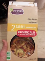 Tarte individuelle provençale aux légumes frais (les p'tits chefs)