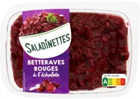 Betteraves rouges à l'échalote