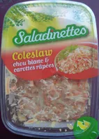 Coleslaw - Salade assaisonnée de chou et carottes râpées