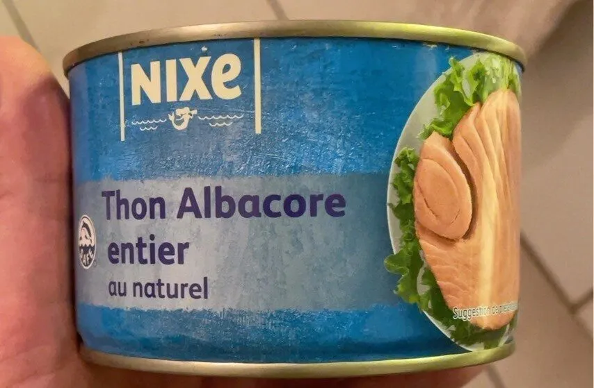 Thon albacore au naturel