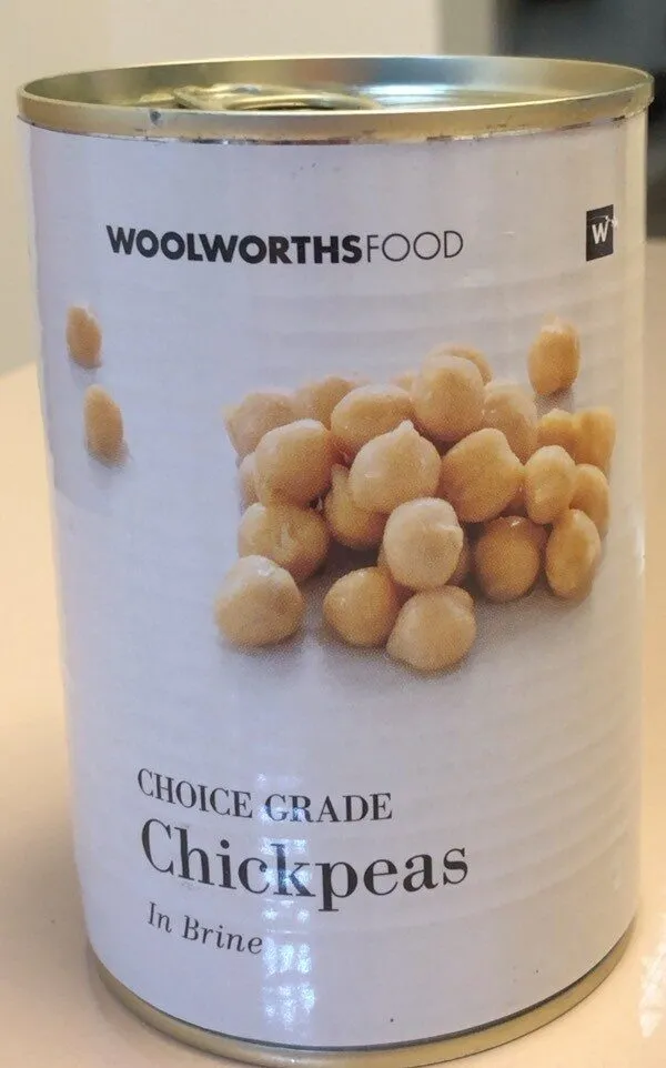 Chickpeas in brine