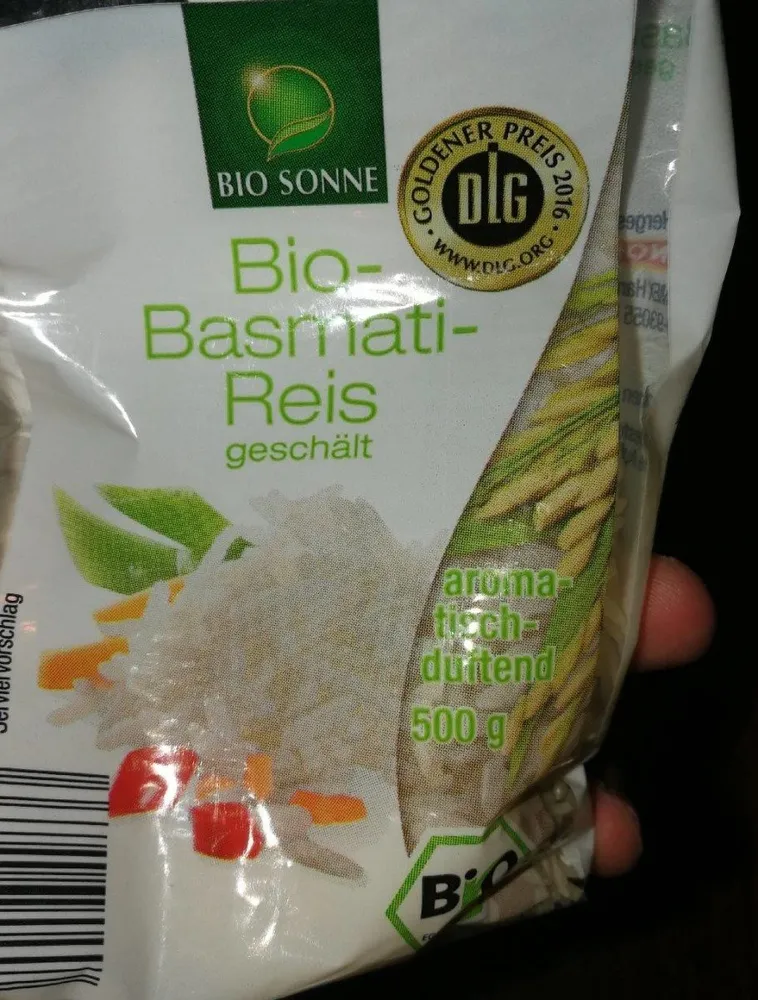 Riz bio basmati