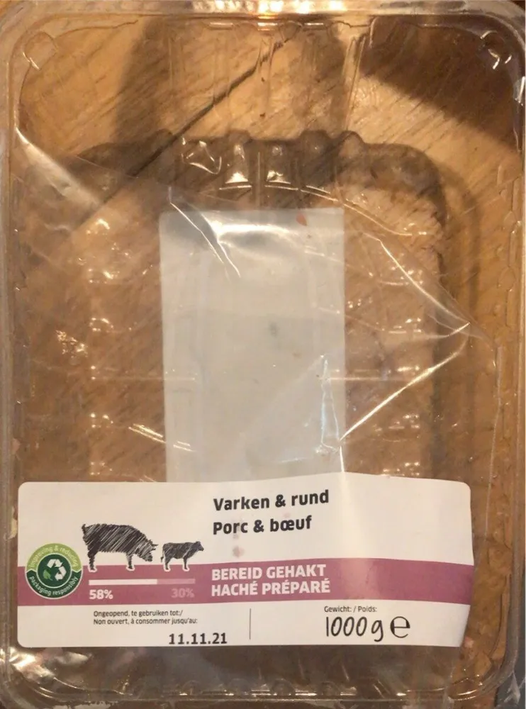 Haché porc/bœuf