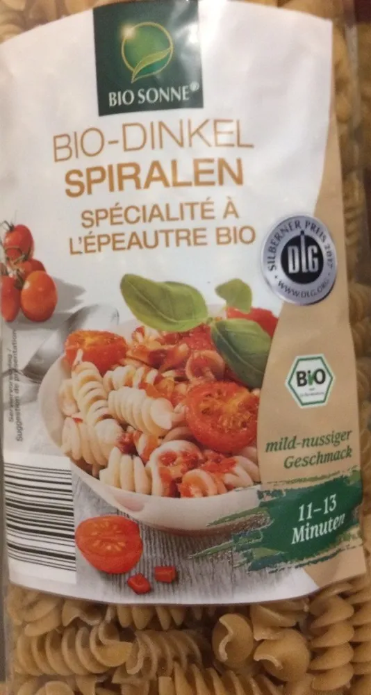 Bio Dinkel Spiralen