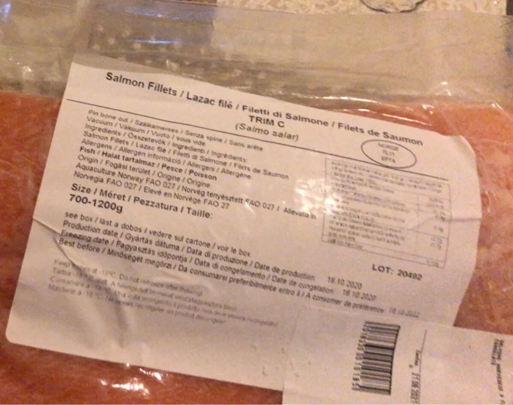 Salmone filetto