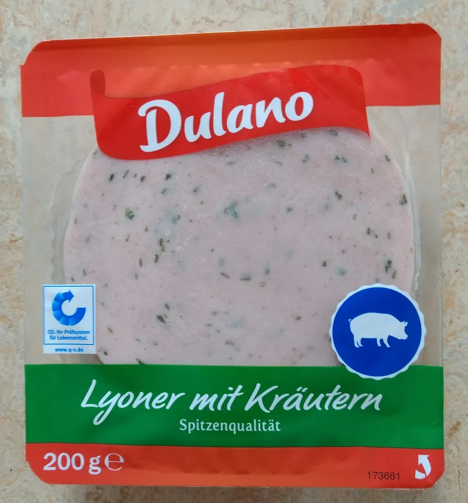 Lyoner mit Kräutern
