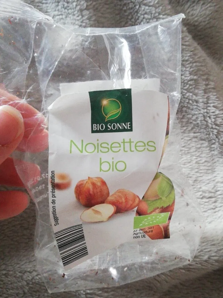 Noisettes bio