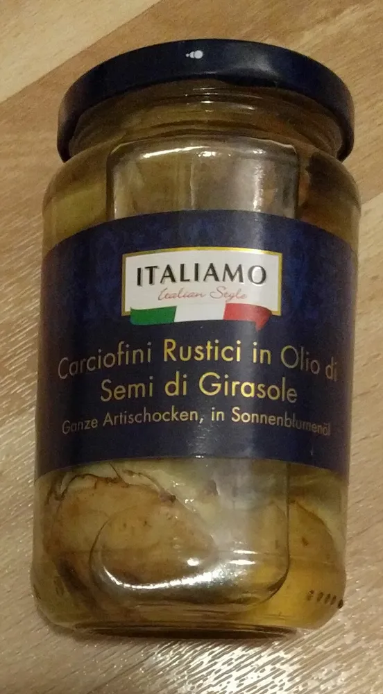 Carciofini Rustici in Olio Di Semi di Girasole
