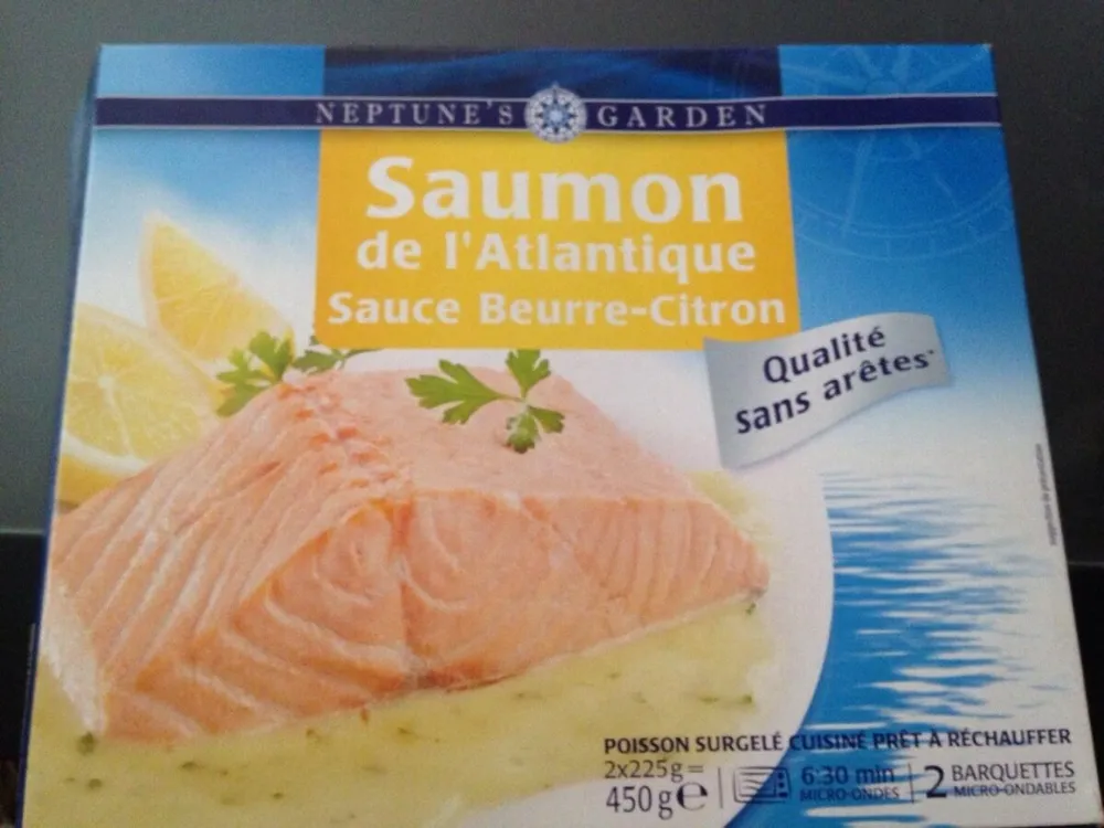 Saumon de l'atlantique sauce beurre-citron