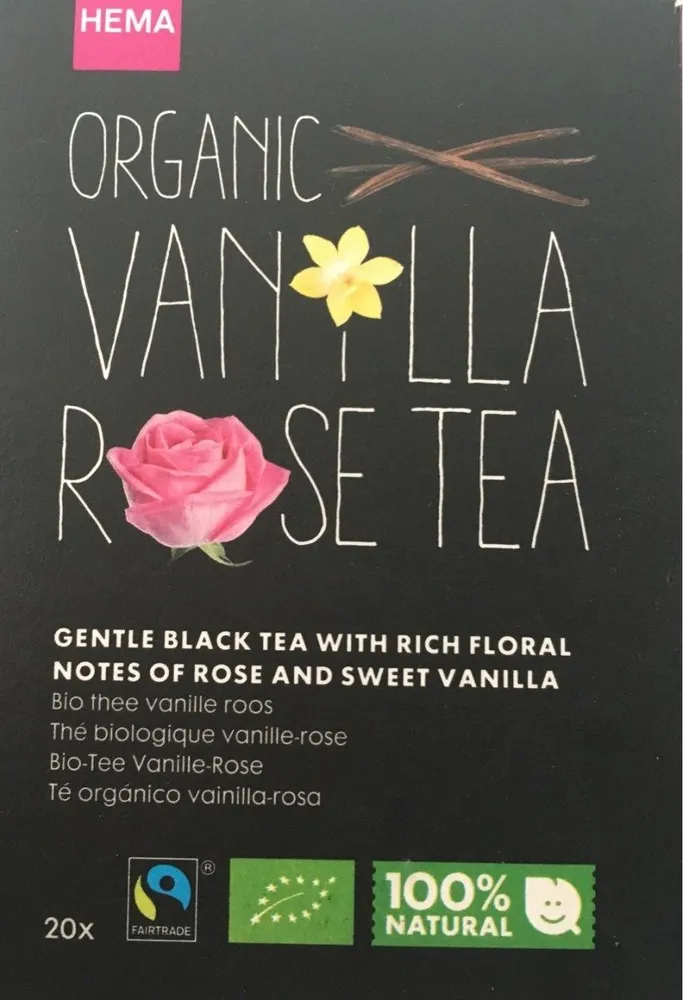 Hema Organic Vanilla Rose Tea