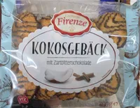 Kokosgebäck mit Zartbitterschokolade