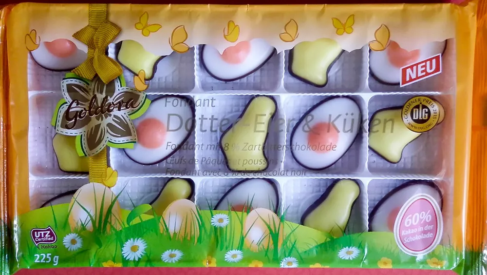 Fondant Dotter-Eier & Küken