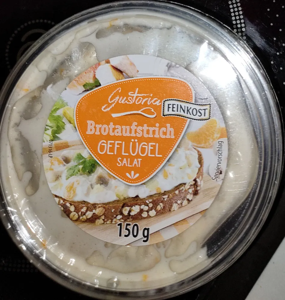 Brotaufstrich Geflügelsalat