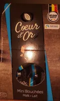 Cœur d'or mini bouchées
