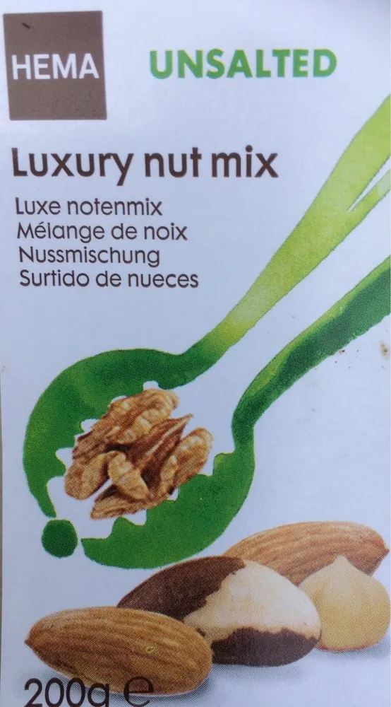Hema luxury nut mix. Mélange de noix