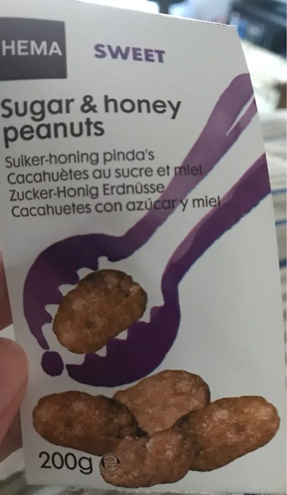 Sugar & honey peanuts