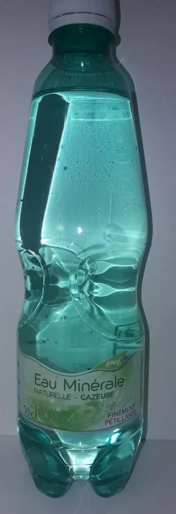 Eau minérale naturelle - gazeuse