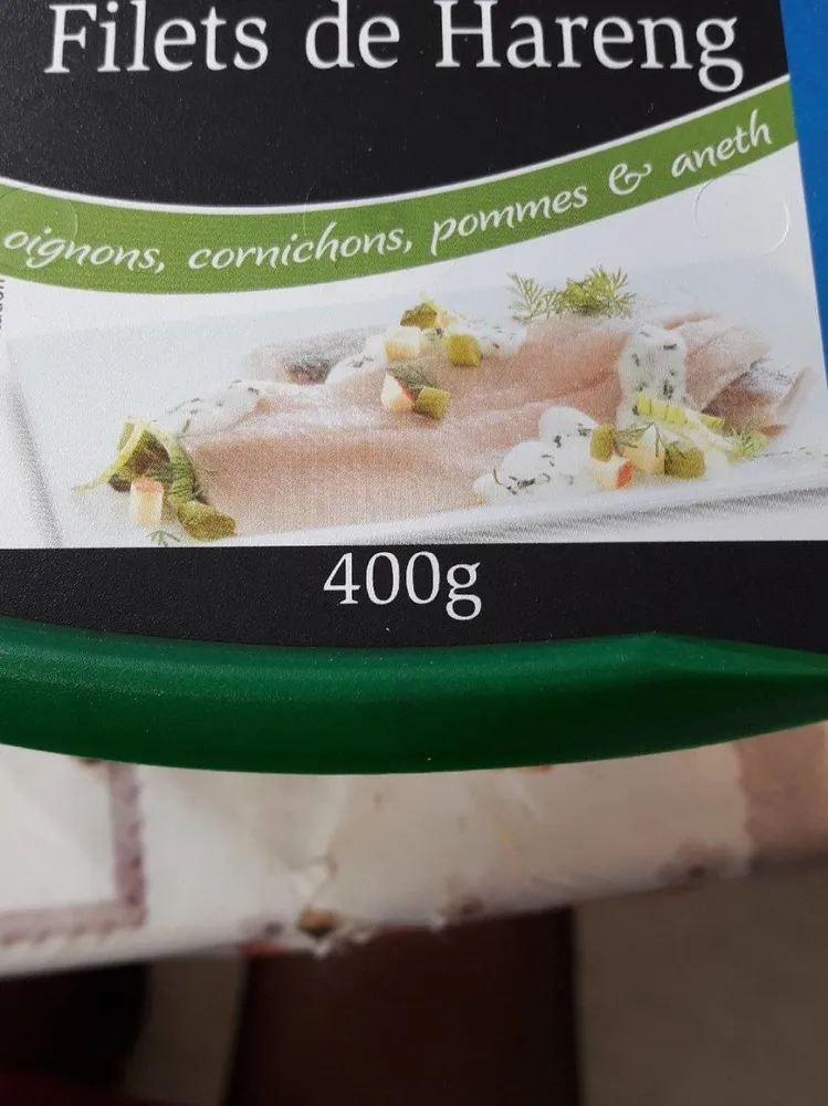 filets de hareng à la crème