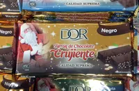 Turrón de chocolate negro crujiente