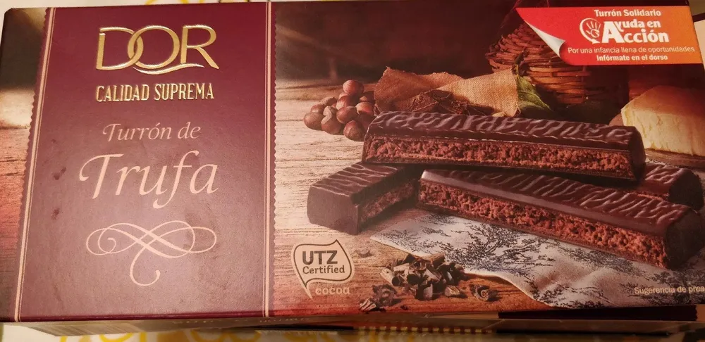Turrón de trufa