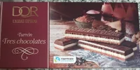 Turrón tres chocolates