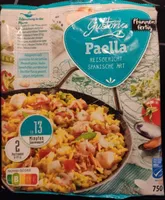 Paella Reisgericht spanische Art