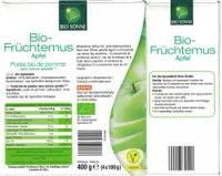 Bio-Früchtemus Apfel