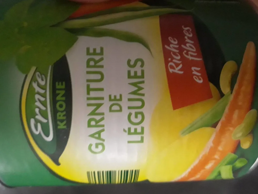 Garniture de légumes