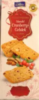 Biscuits belges pur beurre aux canneberges