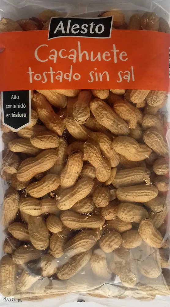 Cacahuete tostado sin sal