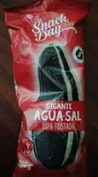 Pipa tostada gigante agua-sal
