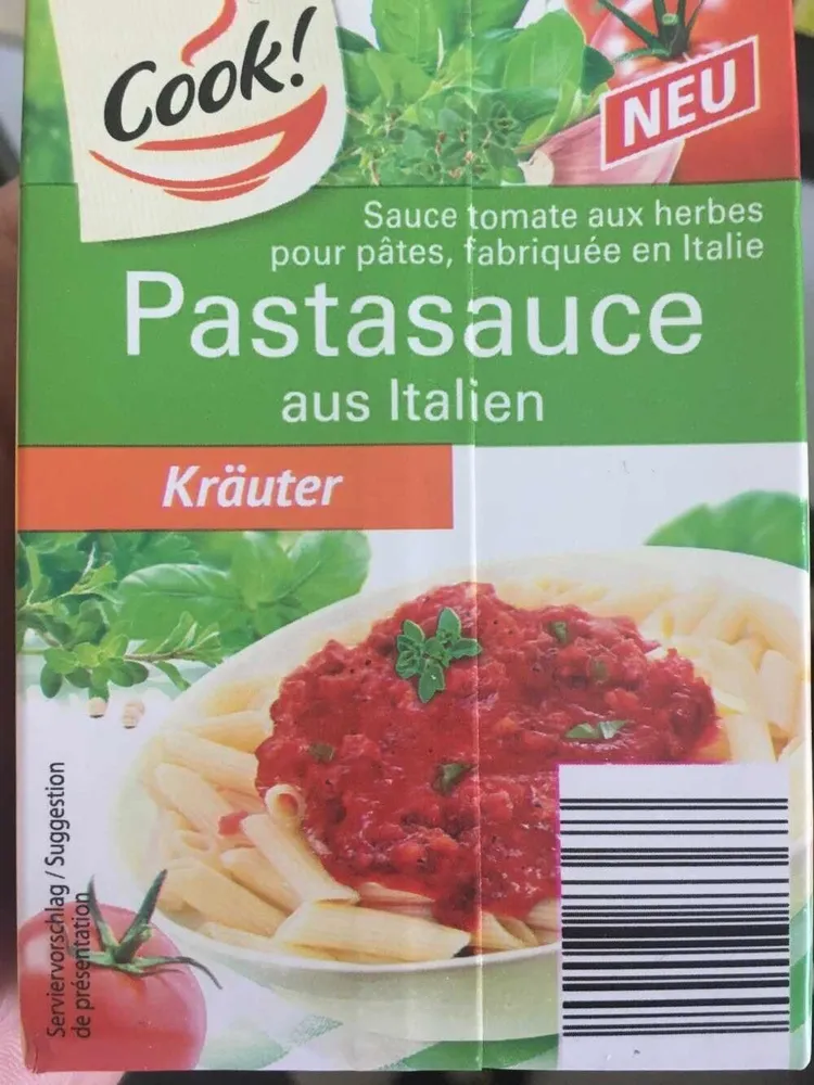 Cook Pastasauce Kräuter