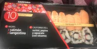 sushi 10 unidades