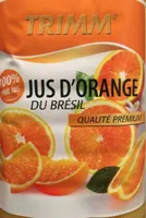 Jus d’orange du Brésil