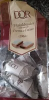 Hojladradas rellenas de crema de cacao