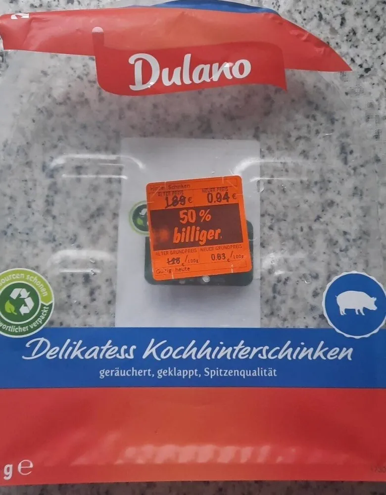 Delikatess Kochhinterschinken