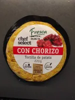 Tortilla de patata con chorizo