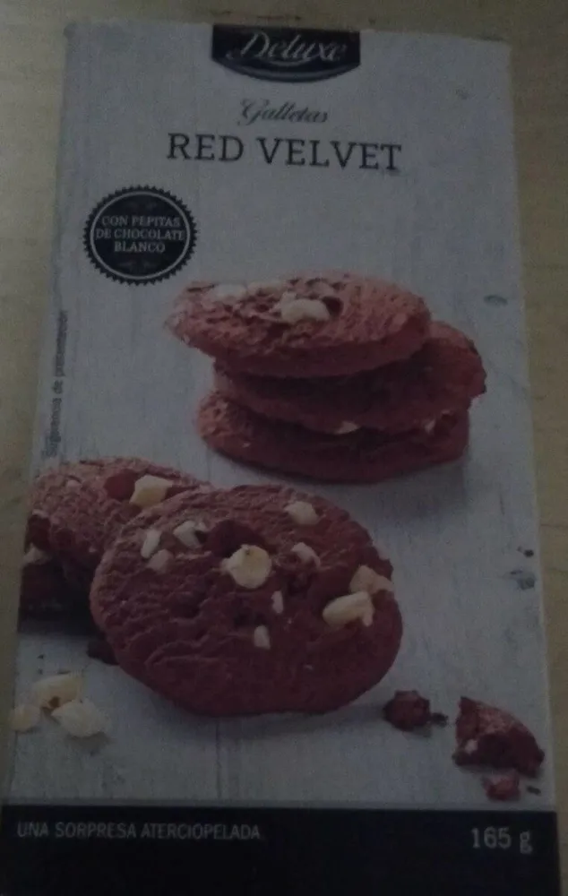 Galletas red velvet