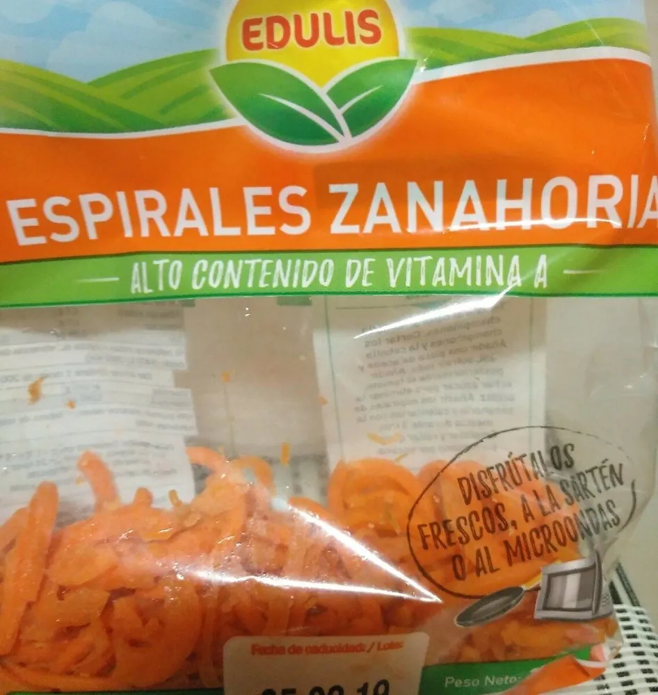 Espirales de zanahoria