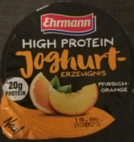 HIGH PROTEIN Joghurt-ERZEUGNIS PFIRSICH-ORANGE