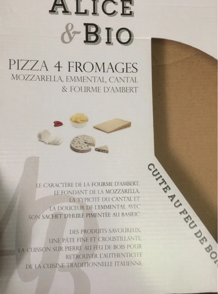 Pizza 4 fromages