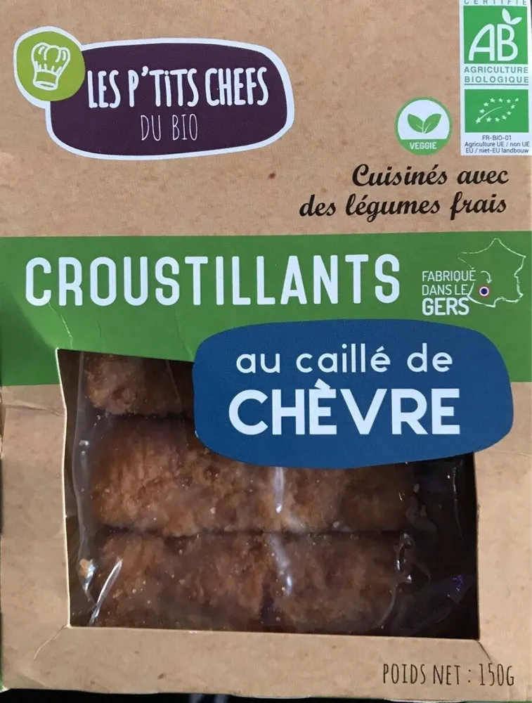 Croustillants au caillé de chèvre