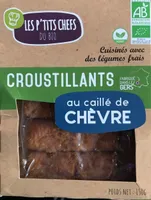 Croustillants au caillé de chèvre