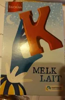 K en chocolat au lait
