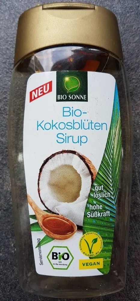 Bio-kokosblüten Sirup