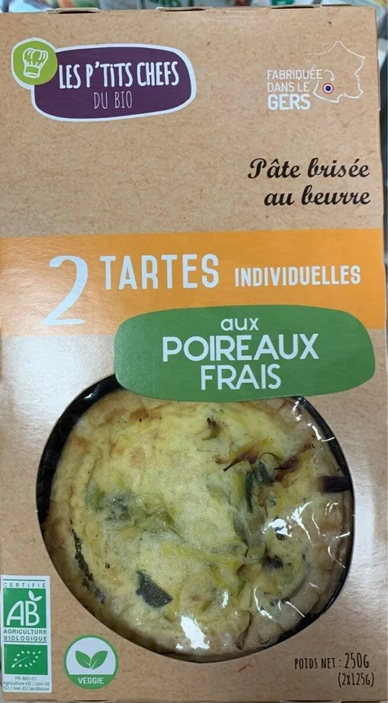 Tartes aux poireaux