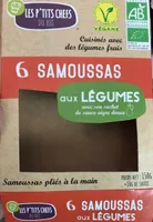 6 SAMOUSSAS aux légumes