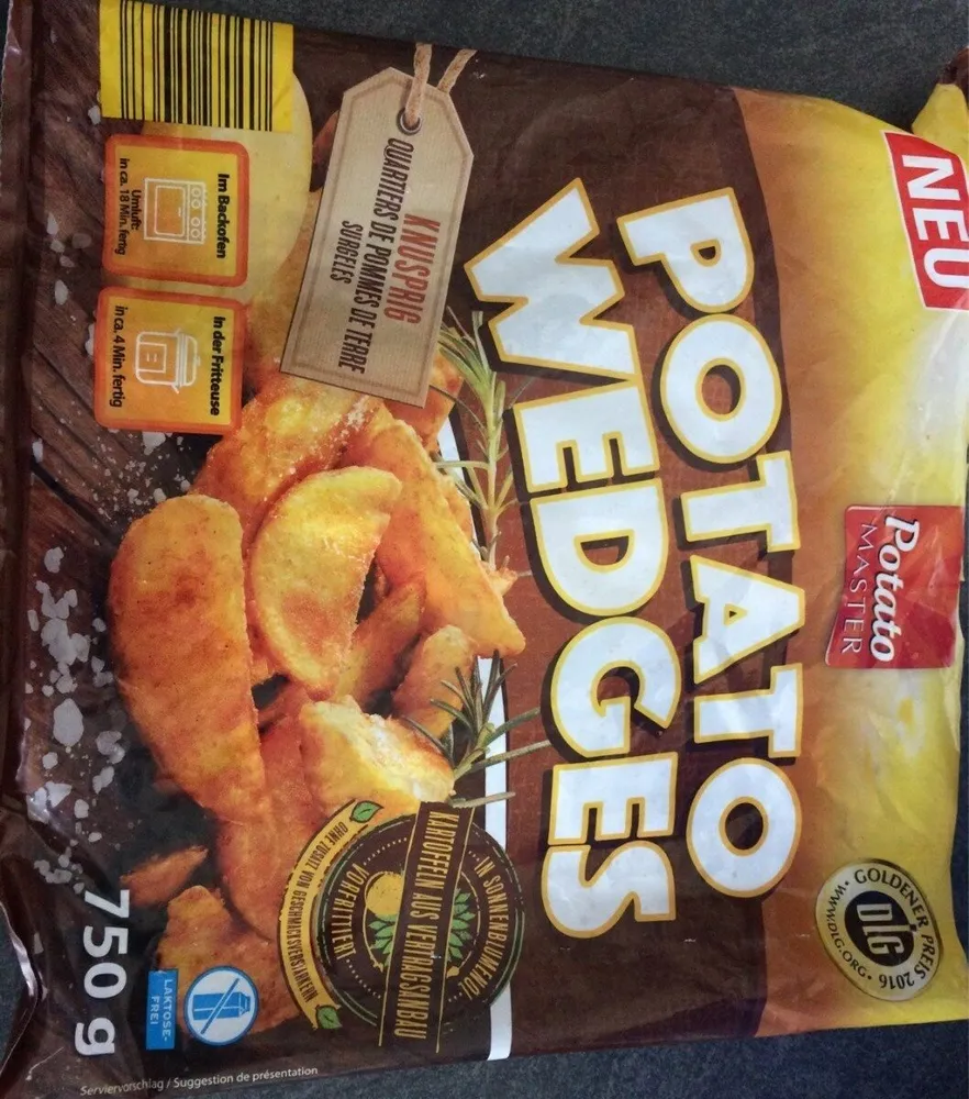 Potato Wedges Kartoffel
