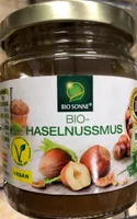 Purée de noisettes bio