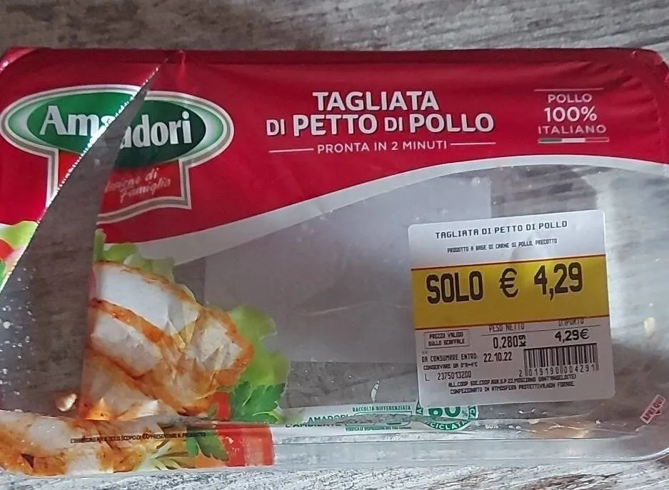 Tagliata di pollo